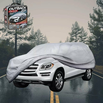 Silvershield Outdoor Car Cover for Mercedes-Benz GLS-Class 2012 - 2019 (X166) XL - Grey