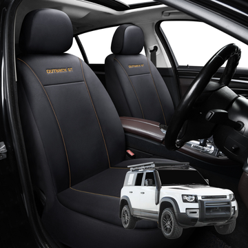 Car Front Seat Cover for Land Rover Defender 110 2020 - Current L663 - Black - 27 x 26 x 10 cm