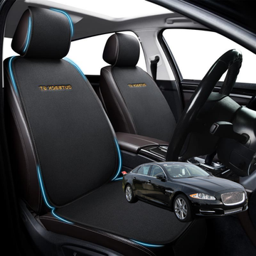 Car Front Sideless Seat Cushion for Jaguar XJ 2010 - 2021 Standard Wheel - Pressure Relief - 27 x 26 x 10 cm