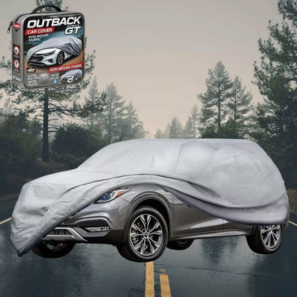 Silvershield Outdoor Car Cover for Infiniti QX30 2016 - 2020 L - Grey
