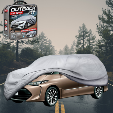 Silvershield Outdoor Car Cover for Toyota Tarago 2006 - 2020 (Estima) 8 Seater - XL - Grey
