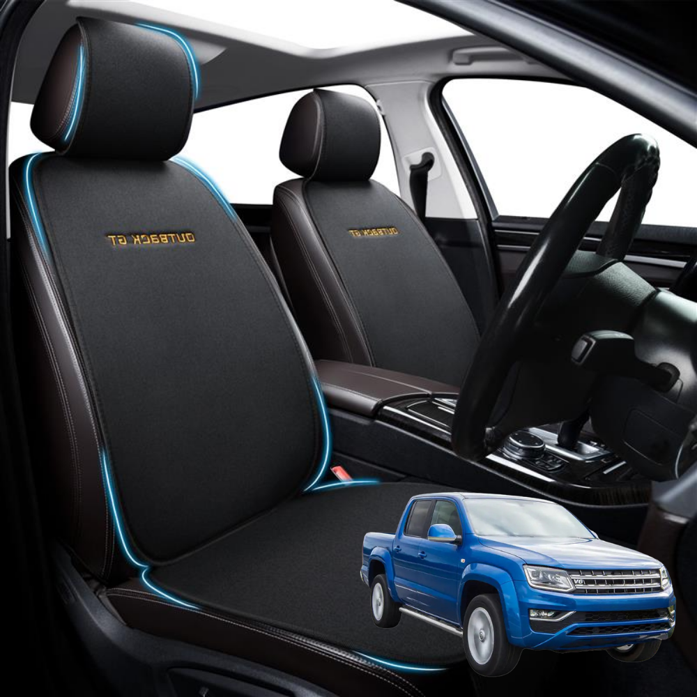 Car Front Seat Cushion Pad for VolksWagen Amarok Dual Cab 2010 - 2022 2H, 2H Facelift - Pressure Relief - 27 x 26 x 10 cm