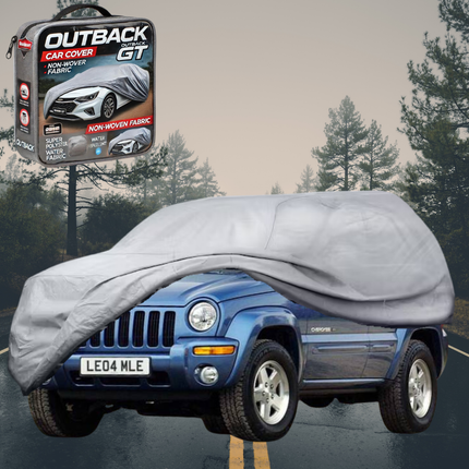 Silvershield Outdoor Car Cover for Jeep Cherokee 2002 - 2008 (KJ) LC - Grey
