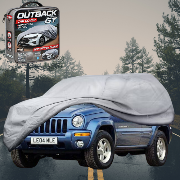 Silvershield Outdoor Car Cover for Jeep Cherokee 2002 - 2008 (KJ) LC - Grey