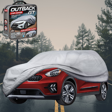 Silvershield Outdoor Car Cover for Kia Niro 2016 - 2022 (DE) - L - Grey