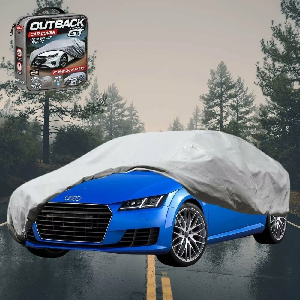 Silver Shield Outdoor Car Cover for Audi TT TTS TTRS 2006 - 2014 (8J) M - Grey