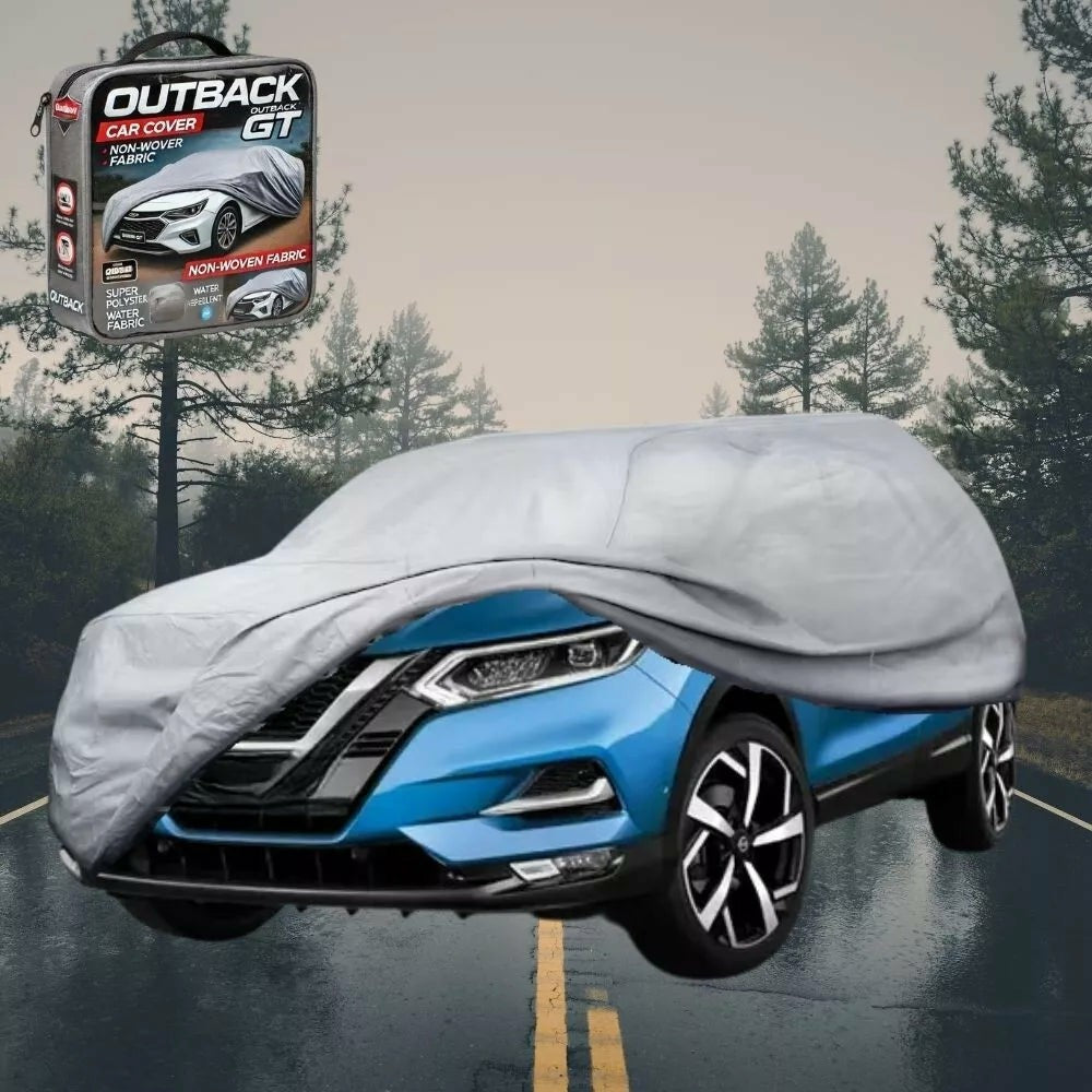 Silvershield Outdoor Car Cover for Nissan QASHQAI 2014 - 2021 (J11) L - Grey