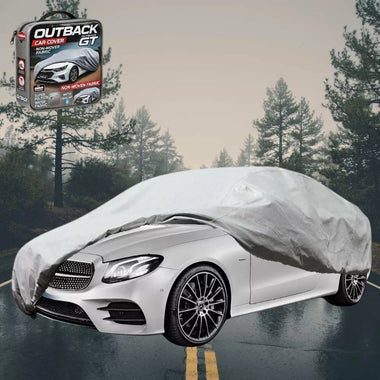 Silvershield Outdoor Car Cover for Mercedes-Benz E-Class 2017 - Current Sedan (W213) - XXL - Grey
