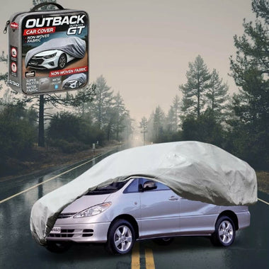 Silvershield Outdoor Car Cover for Toyota Tarago 2000 - 2006 - XL - Grey