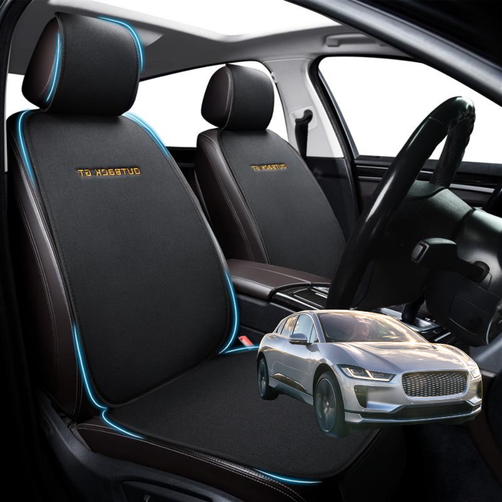 Car Front Seat Cushion Pad for Jaguar I-PACE 2018 - Current X590 - Pressure Relief - 27 x 26 x 10 cm