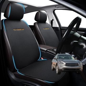 Car Front Sideless Seat Cushion for Infiniti QX70 2014 - 2020 - Pressure Relief - 27 x 26 x 10 cm