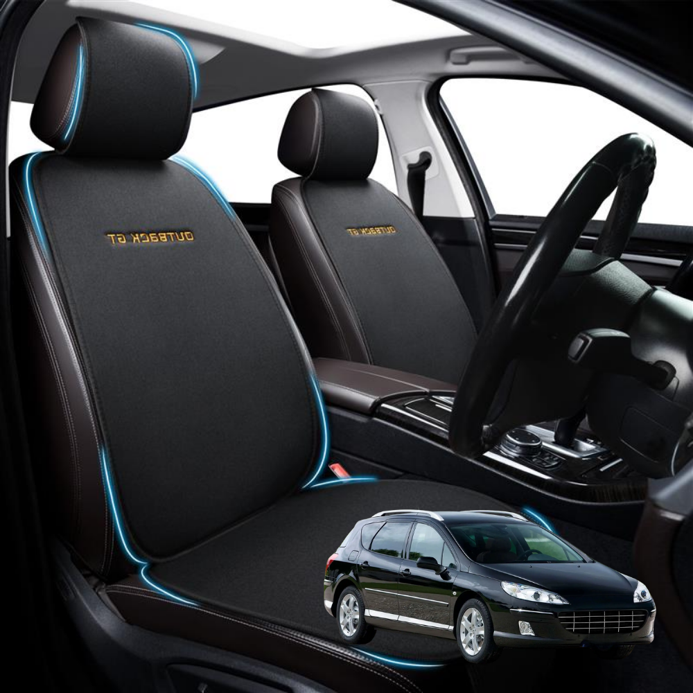 Car Front Seat Cushion Pad for Peugeot 407 2004 - 2010 Hatch - Pressure Relief - 27 x 26 x 10 cm