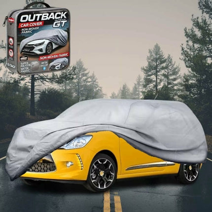 Silvershield Outdoor Car Cover for Citroen DS 3 2010 - 2016 L - Grey