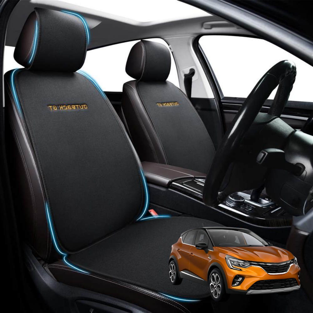 Car Front Seat Cushion Pad for Renault CAPTUR 2019 - Current (JB/JE) - Pressure Relief - 27 x 26 x 10 cm