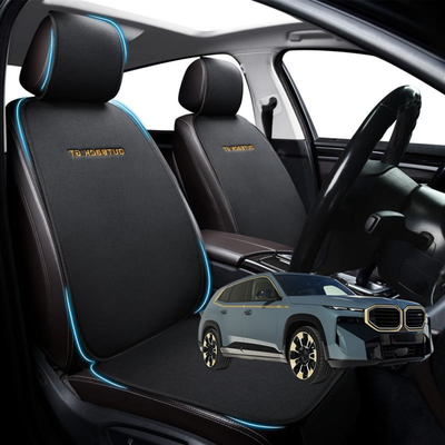 Car Front Seat Cushion Pad for BMW XM 2023 - Current (G09) - Pressure Relief - 27 x 26 x 10 cm