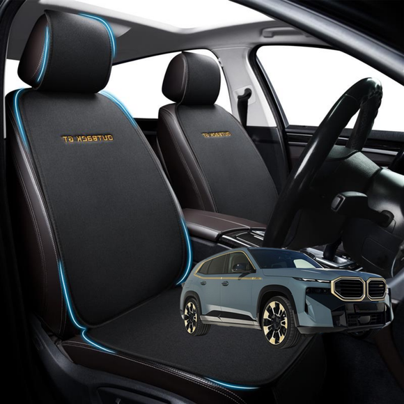 Car Front Seat Cushion Pad for BMW XM 2023 - Current (G09) - Pressure Relief - 27 x 26 x 10 cm