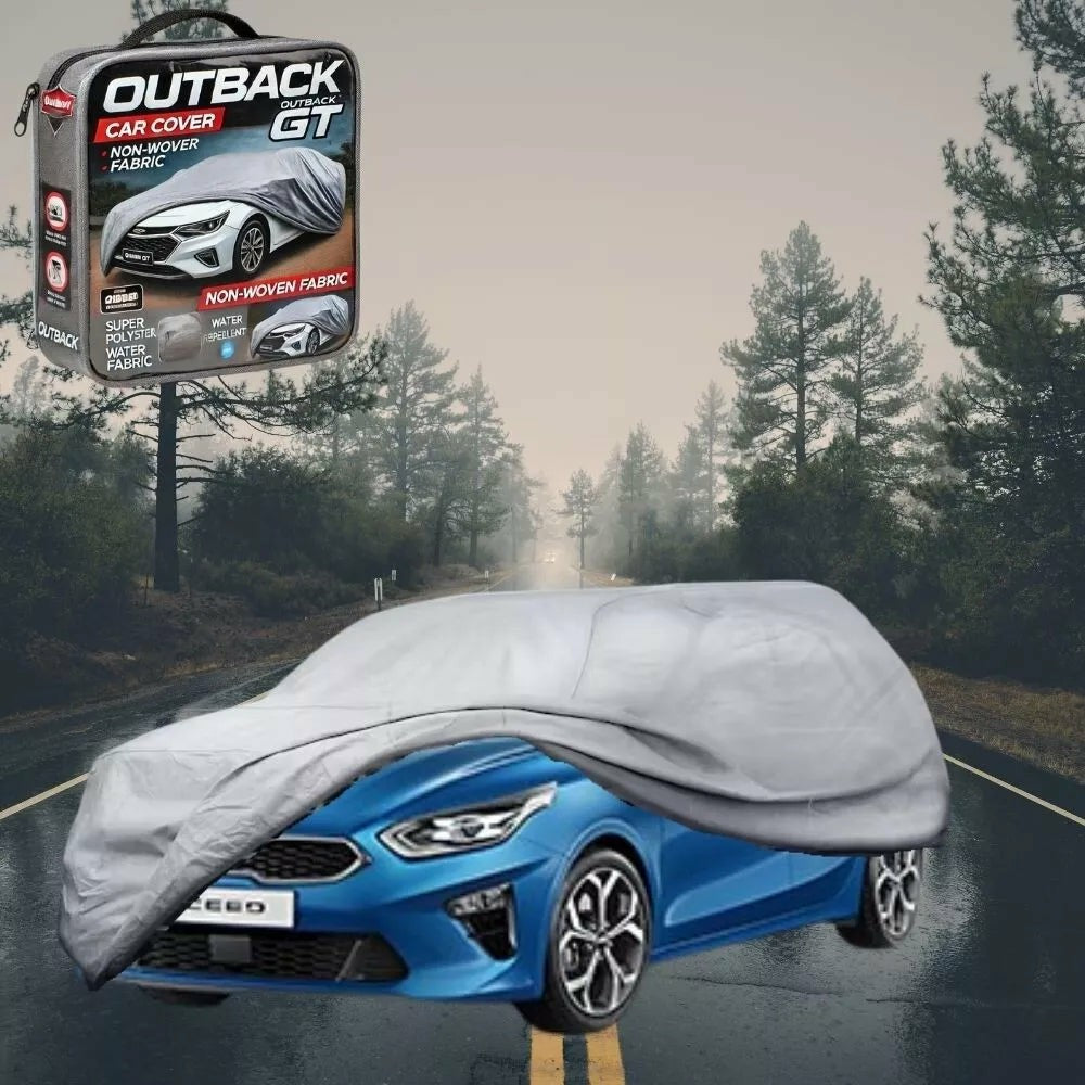 Silvershield Outdoor Car Cover for Kia Pro Cee'd 2014 - 2019 L - Grey
