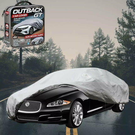 Silvershield Outdoor Car Cover for Jaguar XJ 2010 - 2021 Standard Wheel XXL - Grey