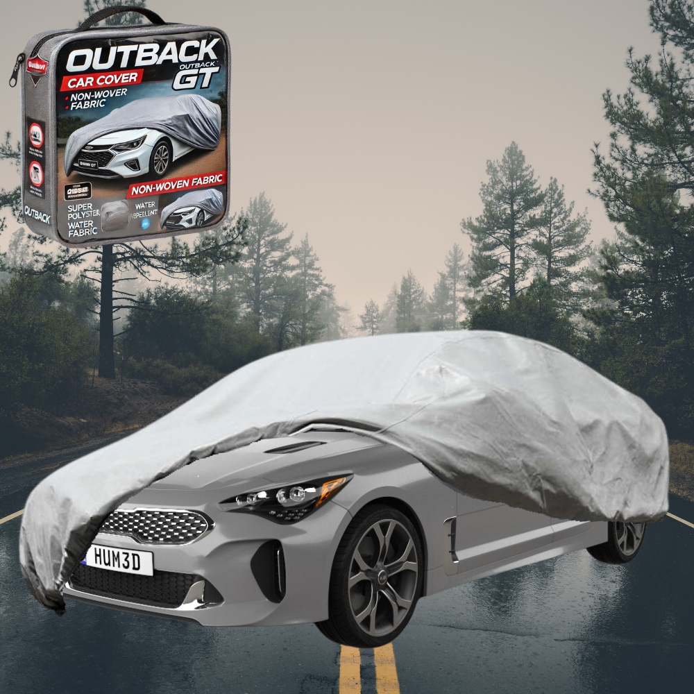 Silvershield Outdoor Car Cover for Kia Stinger 2017 - Current CK L - Grey