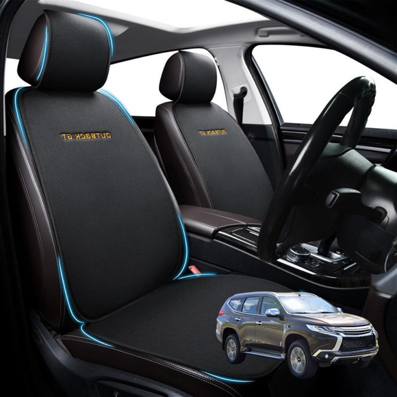 Car Front Seat Cushion Pad for Mitsubishi Pajero Sport 2015 - Current (KR/KS/QE/QF) - Pressure Relief - 27 x 26 x 10 cm