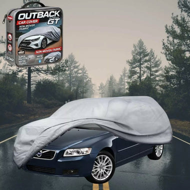 Silvershield Outdoor Car Cover for Volvo V50 2004 - 2012 Auto - LC - Grey