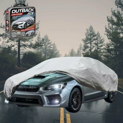 Silvershield Outdoor Car Cover for Subaru WRX 2014 - 2021 (Auto/Manual) L - Grey