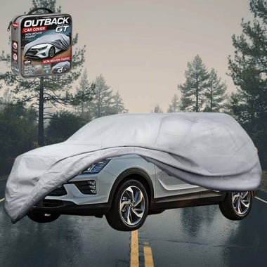 Silvershield Outdoor Car Cover for SsangYong Korando 2019 - Current C300 - LC - Grey
