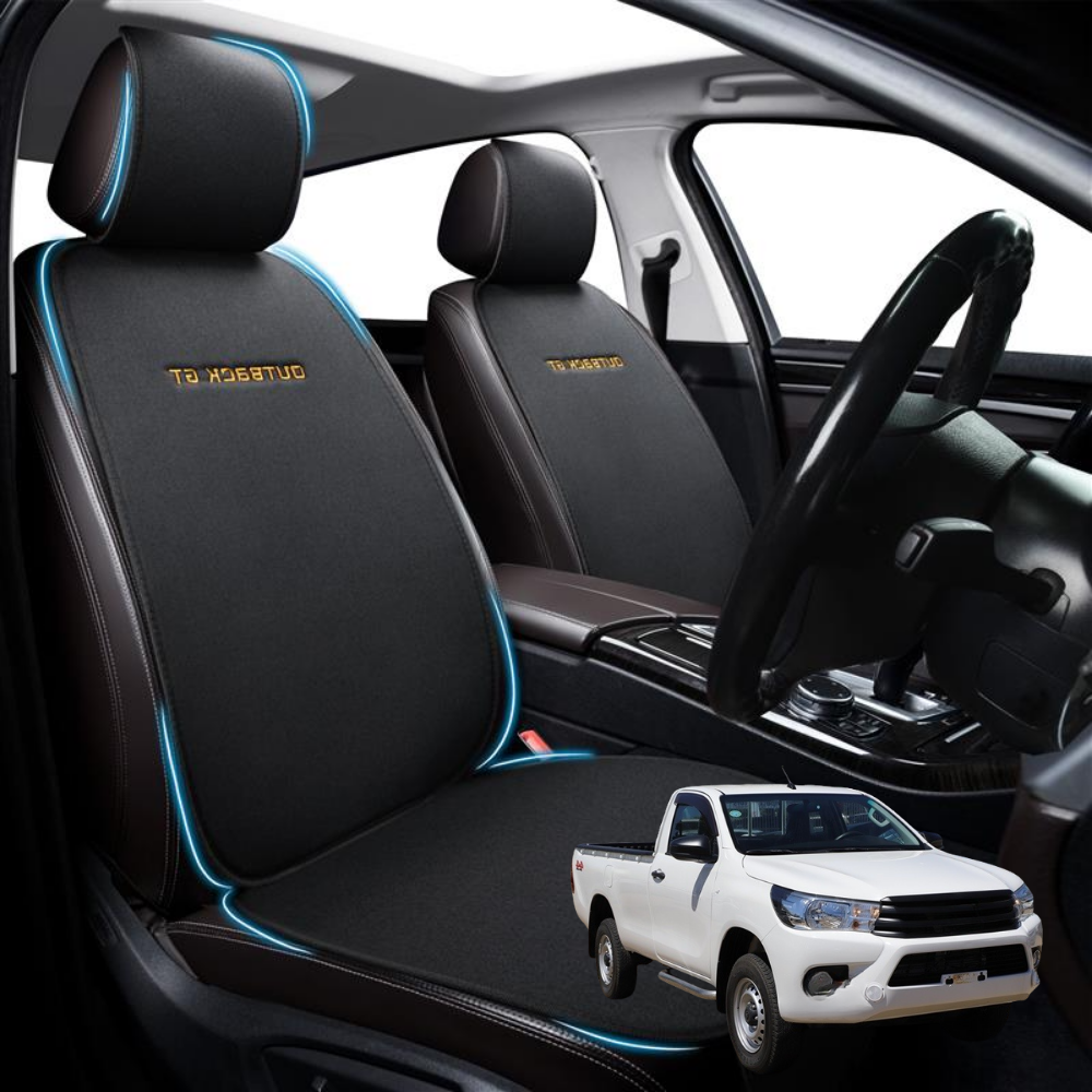 Car Front Seat Cushion Pad for Toyota Hilux Single Cab 2015 - Current - Pressure Relief - 27 x 26 x 10 cm