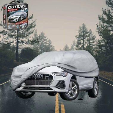 Silvershield Outdoor Car Cover for Audi Q3 RSQ3 2011 - 2019 8U - L - Grey