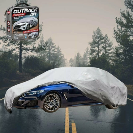 Silvershield Outdoor Car Cover for BMW 8 Series 2018 - Current Coupe/Convertible (G14 G15) L - Grey