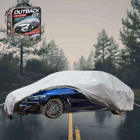 Silvershield Outdoor Car Cover for BMW 8 Series 2018 - Current Coupe/Convertible (G14 G15) L - Grey