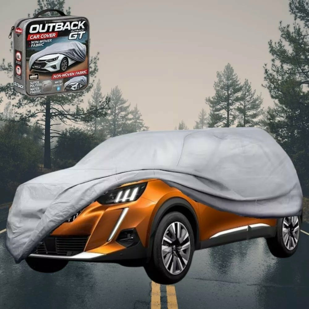 Silvershield Outdoor Car Cover for Peugeot 2008 SUV 2020 - Current (P24) L - Grey