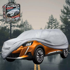 Silvershield Outdoor Car Cover for Peugeot 2008 SUV 2020 - Current (P24) L - Grey