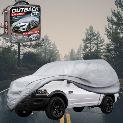 Silvershield Outdoor Car Cover for RAM 1500 Limited 2019 - Current (DT) XXLC - Grey
