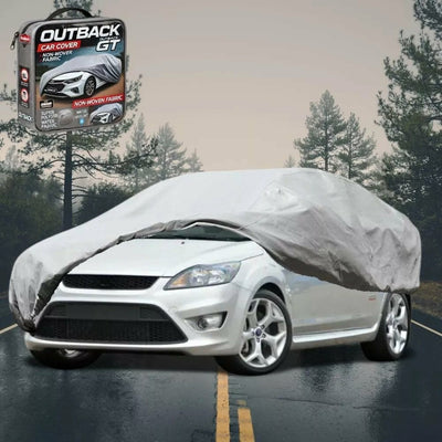 Silvershield Outdoor Car Cover for Ford Focus 2011 - 2018 LS, LW,LW MKII, LZ L - Grey