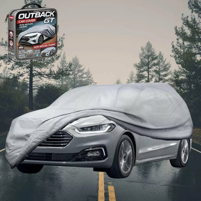 Silvershield Outdoor Car Cover for Ford Mondeo 2015 - 2019 (MD/MK5) XXL - Grey