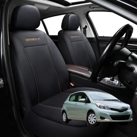 Car Front Seat Cover for Toyota Yaris 2011 - 2020 XP90, XP130 - Black - 27 x 26 x 10 cm