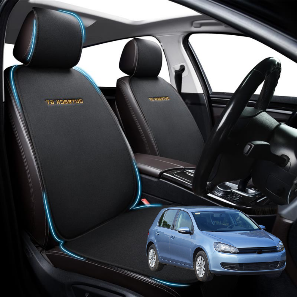 Car Front Seat Cushion Pad for VolksWagen Golf 2009 - 2013 Hatch/Wagon (MK6) - Pressure Relief - 27 x 26 x 10 cm