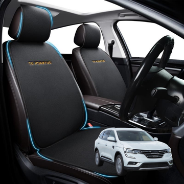 Car Front Sideless Seat Cushion for Renault KOLEOS 2016 - Current (HC) - Pressure Relief - 27 x 26 x 10 cm