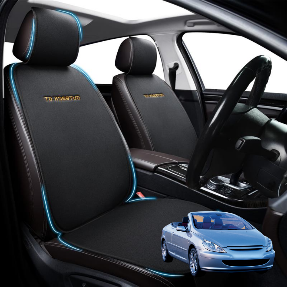 Car Front Seat Cushion Pad for Peugeot 307 2001 - 2008 CC Cabriolet - Pressure Relief - 27 x 26 x 10 cm