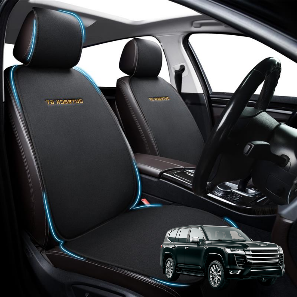 Car Front Seat Cushion Pad for Toyota LandCruiser 300 2021 - Current  - Pressure Relief