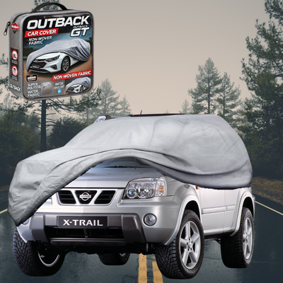 Silvershield Outdoor Car Cover for Nissan X-TRAIL 2001 - 2007 (T30) LC - Grey