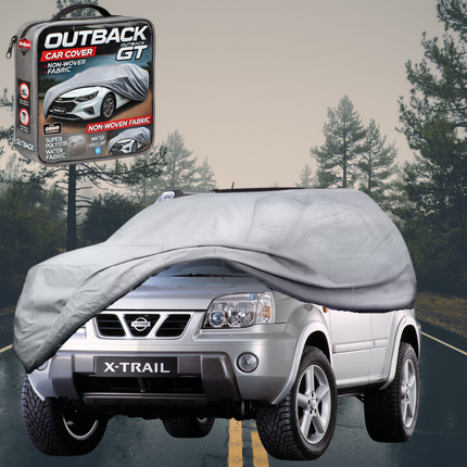 Silvershield Outdoor Car Cover for Nissan X-TRAIL 2001 - 2007 (T30) LC - Grey