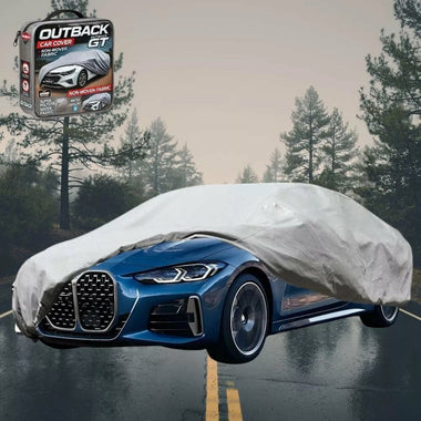 Silvershield Outdoor Car Cover for BMW 4 Series Coupe/Convertible 2021 - Current (G22 G23) - L - Grey