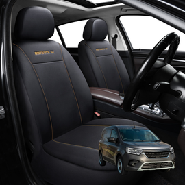 Car Front Seat Cover for Renault KANGOO 2021 - Current X61 Facelift - Black - 27 x 26 x 10 cm