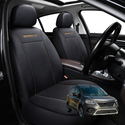 Car Front Seat Cover for Renault KANGOO 2021 - Current X61 Facelift - Black - 27 x 26 x 10 cm