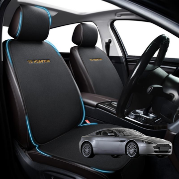Car Front Sideless Seat Cushion for Aston Martin V8 Vantage Coupe 2005 - 2017 (V8) - Pressure Relief - 27 x 26 x 10 cm