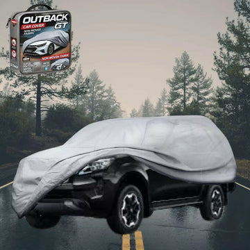 Silvershield Outdoor Car Cover for Nissan Navara Single Cab 2015 - Current (NP300/D23) - XL - Grey