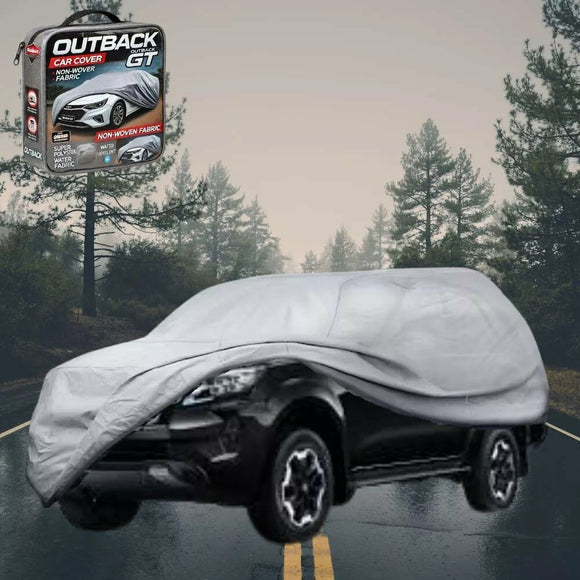 Silvershield Outdoor Car Cover for Nissan Navara Single Cab 2015 - Current (NP300/D23) XL - Grey