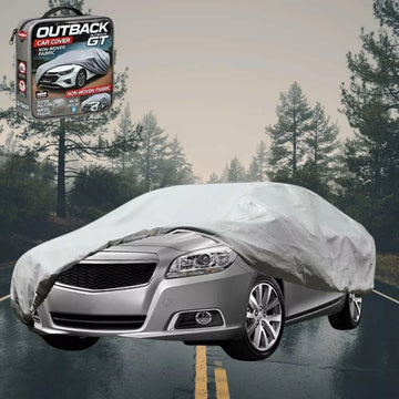 Silvershield Outdoor Car Cover for Holden Malibu 2013 - 2016 EM - L - Grey